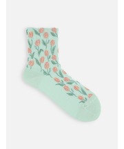 チューリップフロートショートソックス