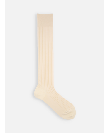 ハイゲージリブハイソックス