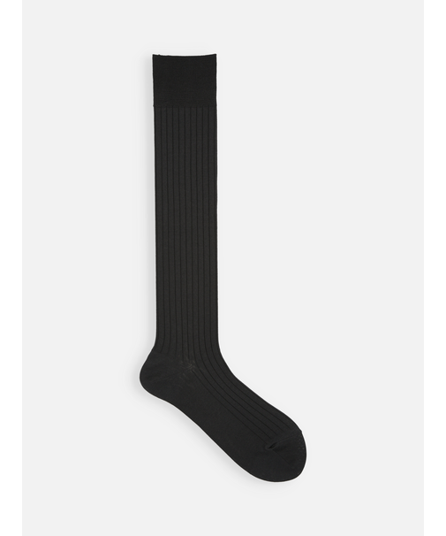 ハイゲージリブハイソックス