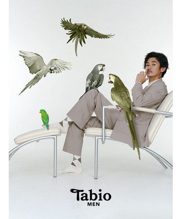 【Tabio MEN】Tabiochic アーガイルレギュラーソックス(27.0～29.0cm)