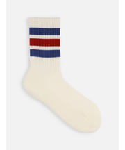 3本ラインミドルパイルソックス