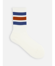 3本ラインミドルパイルソックス