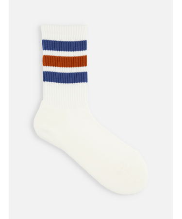 3本ラインミドルパイルソックス