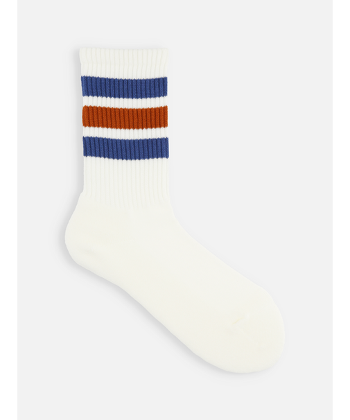 3本ラインミドルパイルソックス