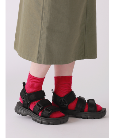 総メッシュショートソックス