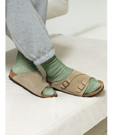 【Tabio MEN】オーガニックコットン　スウェットパイルルーム