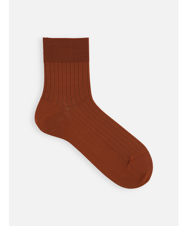 【Tabio MEN】ブライトリブショートソックス