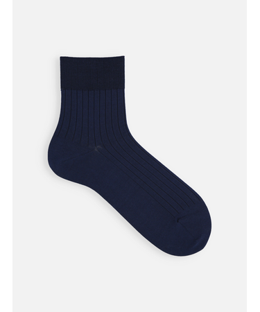 【Tabio MEN】ブライトリブショートソックス