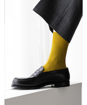 【Tabio MEN】ブライトリブショートソックス