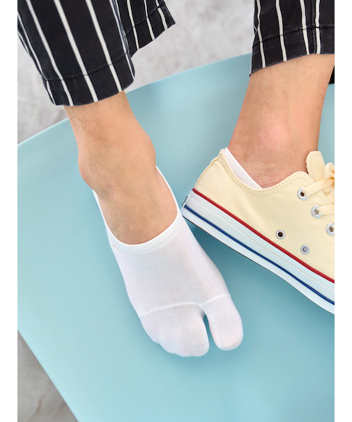 【Tabio MEN】デオセル足袋Hi-Cutカバーソックス（27.0～29.0cm）