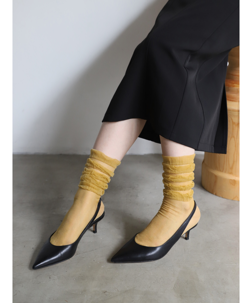 シアーフリルソックス