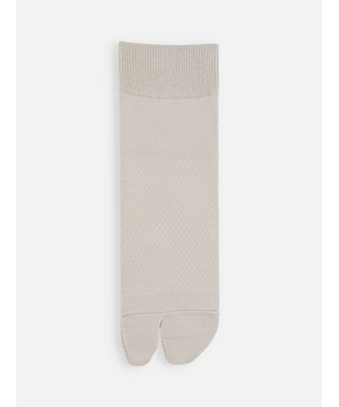 【Tabio MEN】綿麻メッシュ足袋ショートソックス