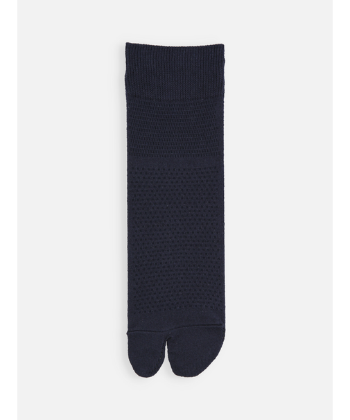【Tabio MEN】綿麻メッシュ足袋ショートソックス