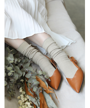 【最上級リネン】1×1リブソックス