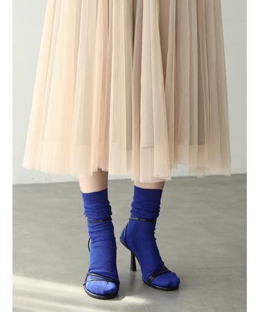 【最上級リネン】1×1リブソックス