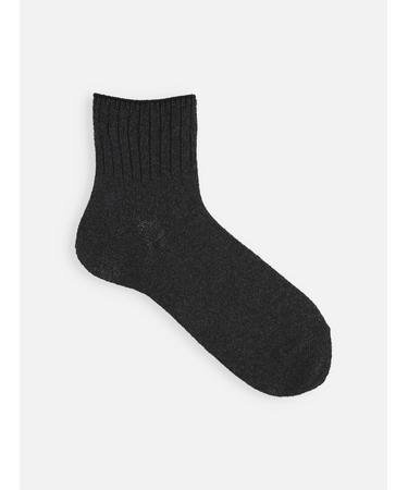 【Tabio MEN】和紙ブークレリブベタショートソックス