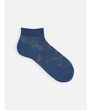 【Tabio MEN】綿麻メッシュスニーカー丈ソックス