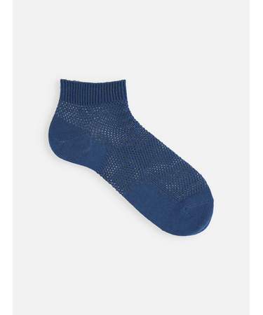 【Tabio MEN】綿麻メッシュスニーカー丈ソックス