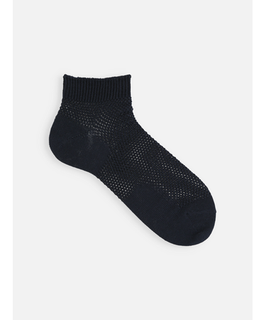 【Tabio MEN】綿麻メッシュスニーカー丈ソックス