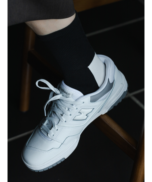 【Tabio MEN】ヒールパネルクルーソックス