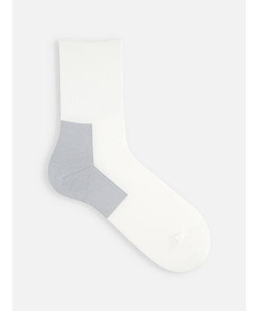 【Tabio MEN】ヒールパネルクルーソックス