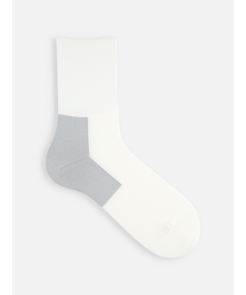 【Tabio MEN】ヒールパネルクルーソックス