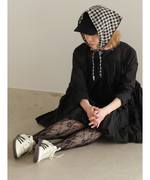 ラッセルレーシーフラワータイツ