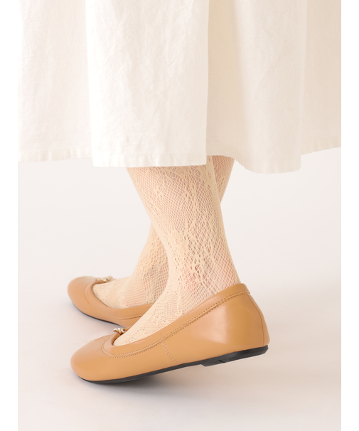 ラッセルレーシーフラワータイツ