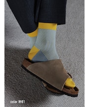 【Tabio MEN】千鳥柄JQショートソックス