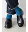 【Tabio MEN】国内JQストライプ柄ショートソックス