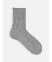 【Tabio MEN】ワッフルゴム長ショート丈ソックス