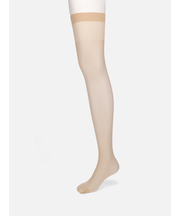 【伝線しにくい】美しい素肌感サイハイソックス