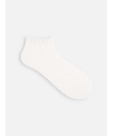 総メッシュちょい長ショートソックス