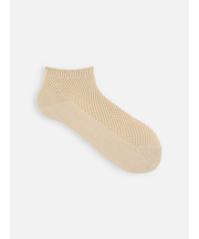 総メッシュちょい長ショートソックス