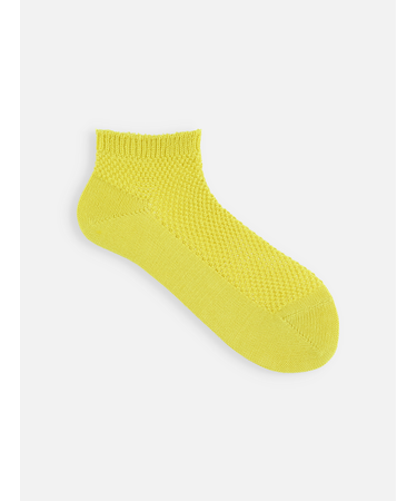 総メッシュちょい長ショートソックス