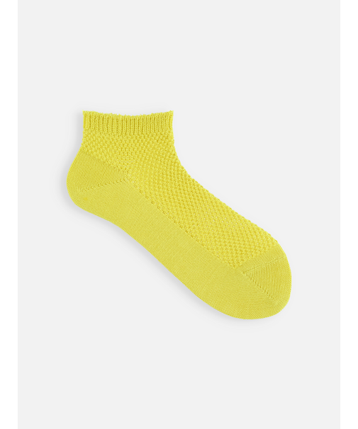 総メッシュちょい長ショートソックス