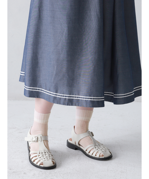 フロートクレープショートソックス