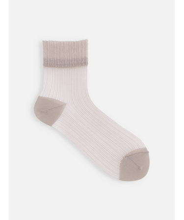 フロートクレープショートソックス