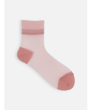 フロートクレープショートソックス