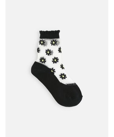 キッズ マーガレットシアーソックス16～18cm