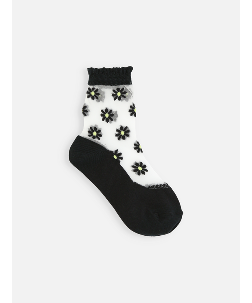 キッズ マーガレットシアーソックス16～18cm