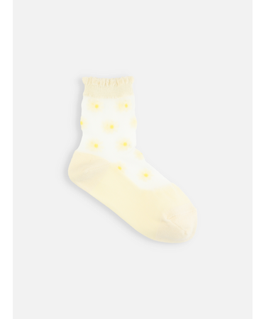 キッズ マーガレットシアーソックス16～18cm