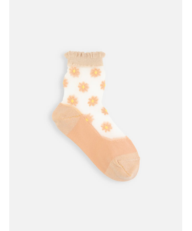 キッズ マーガレットシアーソックス16～18cm