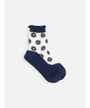 キッズ マーガレットシアーソックス16～18cm