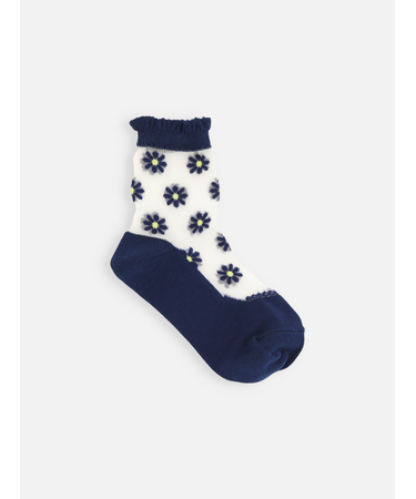 キッズ マーガレットシアーソックス16～18cm