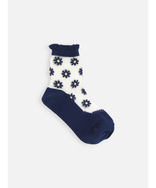 キッズ マーガレットシアーソックス16～18cm