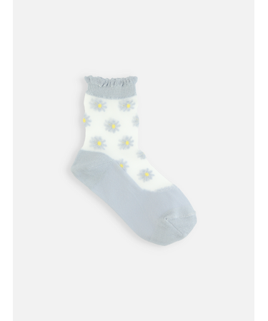 キッズ マーガレットシアーソックス16～18cm