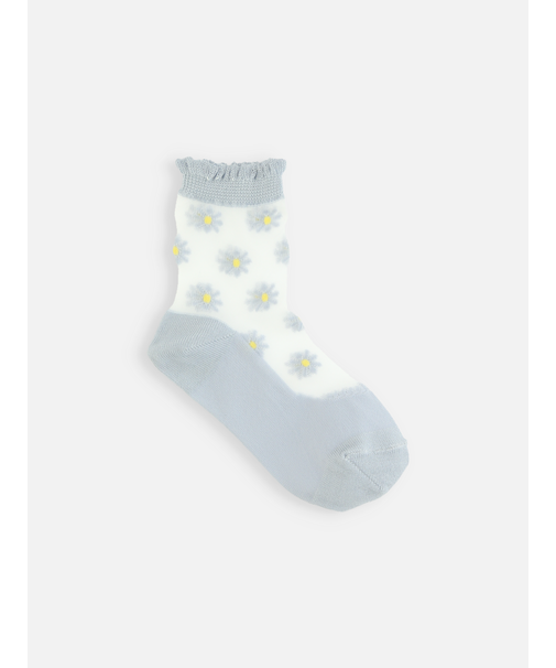 キッズ マーガレットシアーソックス16～18cm