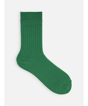 綿混6×2リブソックス