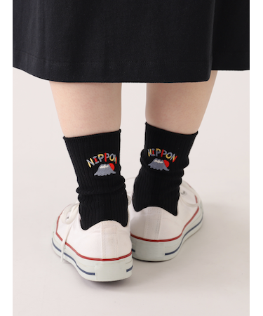 ジャパン刺繍ソックス